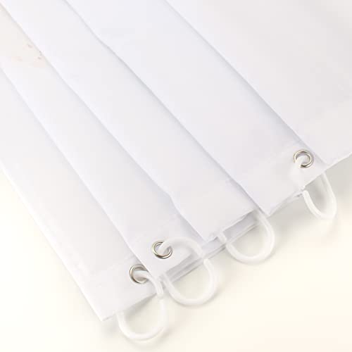 Nuseiis Plant And Flower Shower Curtain, Watercolor Farmhouse Floral Bathroom Shower Curtain, Fabric Waterproof Nature Wildflower Bathroom Curtain, 72 X 72 Inch #TOP5