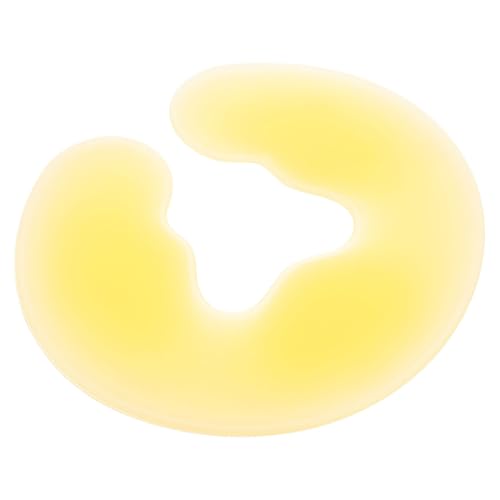 FOMIYES Spa Salon Face Down Silicone Pillow Washable U Shape Cushion for Beauty Travel Home Use Comfortable Durable Headrest for Estheticians Chiropractors