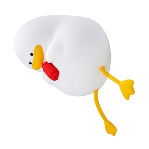 Lámpara de Mesa de Noche Silicone Duck Operitacx miniatura 1
