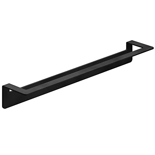 Toallero Barra Adhesivo Negro Marca WEISSENSTEIN