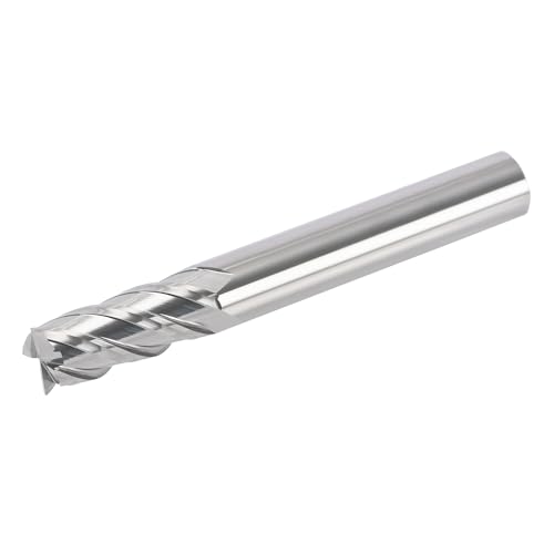 Image of MYS Cermet Master Finishing End Mill -4 Flute-8mm, 10mm for Drill Press & Milling Machine,CNC Router Bits Carbide Speed Square for Medium &Low-Carbon Steel，High Speed Machine & More