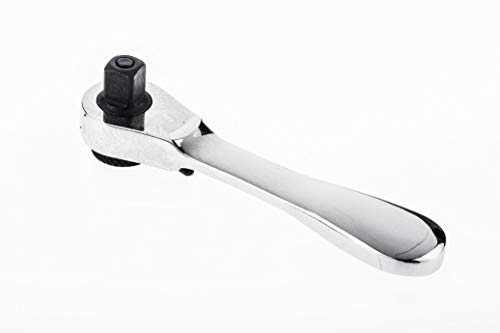 JTC AUTO TOOLS Professional 1/4" Inch Mini Ratchet Wrench 72 Teeth Drive Ratchet Wrench Tool Allen Wrench Hex Handle Lock Socket Quick Release(80mm) by JTC 5511