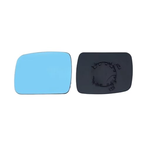 Rétroviseurs latéraux chauffants antireflet grand angle en verre bleu 2 pièces