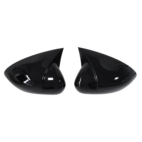Coque de rétroviseur Fiat Tipo aspect fibre de carbone look sport brillant