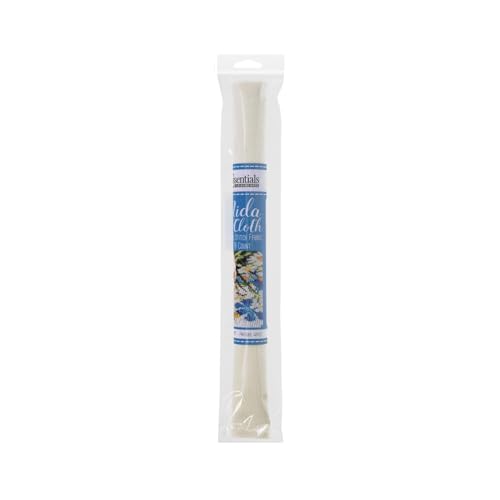 Image of Essentials By Leisure Arts Aida Cloth, 18 Count, Antique White, Cross Stitch Fabric, Embroidery Fabric, Cross Stitch Supplies for Crafting, Stitching, and Sewing Projects 15X18