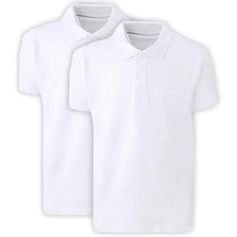 Panzy Quality White Short Sleeve Polo Shirt Cover