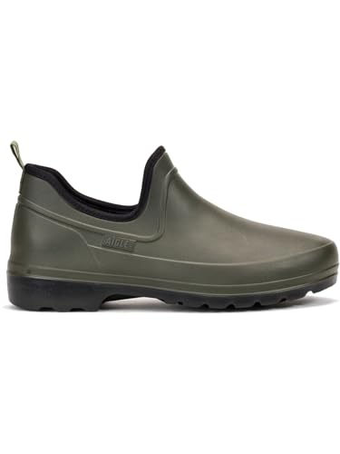 Aigle Men's Taden Plus M 2 Clog, Khaki Schwarz, 44 EU