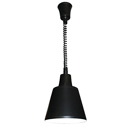 Chandelier industriel suspendu pour plafond de chambre, luminaire aluminium télescopique E27