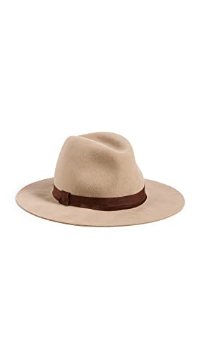 Hat Attack Women's Packable Travel Fedora, Fawn, Tan, Brown, One Size #TOP28