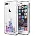 Litech™ Case for Apple iPhone 7 Plus/iPhone 8 Plus [Flexfit] Premium Clear Scratch-Resistant Cute Creative Artistic Design [Wireless Charging Compatible] (Castle)