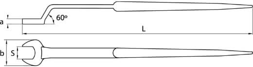 Bahco Scaffolding Open End Offset 22