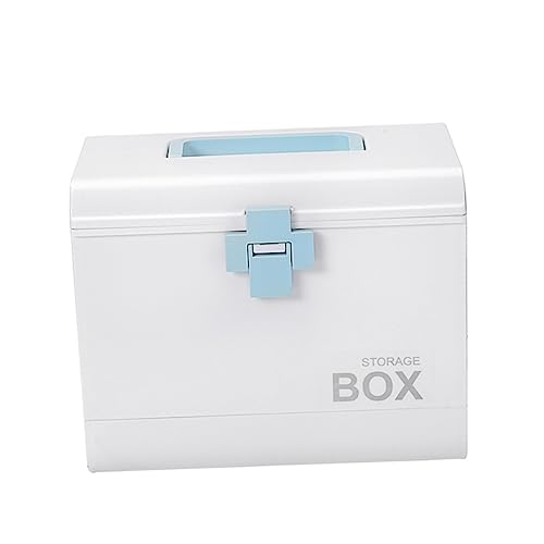Healeved 1Pc �{�b�N�X �� �P�[�X �s���P�[�X pill case ��ٹ�� �� �� ���b�N�\ ���[�P�[�X �s�� �ꍇ Blue