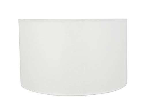 Aspen Creative 58326B Off White Drum UNO Lamp Shade - 17 x 10
