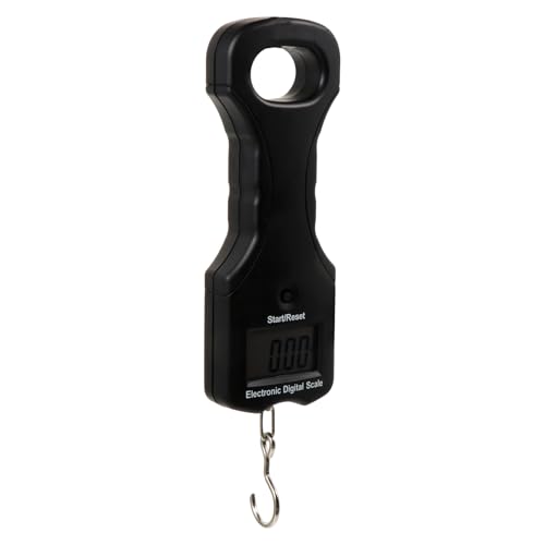 Abaodam Portable Handheld Electronic Luggage Scale 30Kg Digital Multifunction Fishing Hook Weighing Scale for Travel and Outdoor Use with Large Display