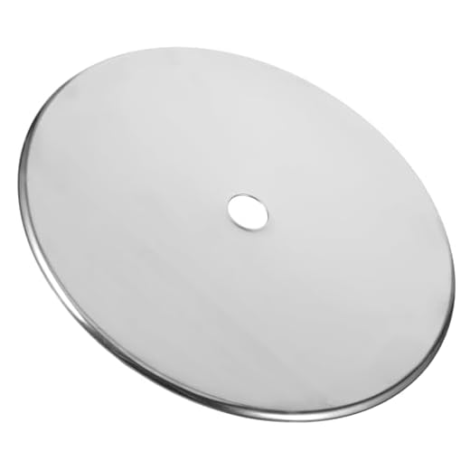 Housoutil Adaptador De Inducción De Cocina Placa De Inducción Accesorio De Inducción Anillo De Hundimiento De La Cocina De Inducción Círculo De Olla Dedicado Acero Inoxidable