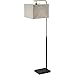 Adesso 4183-21 Flora 60 inch 100.00 watt Black and Antique Brass Floor Lamp Portable Light