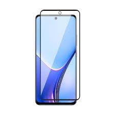 Image of 9H Tempered Glass Screen Protector for Realme 1 - Anti-Scratch, HD Clear, Bubble Free, White Edge | Pack of 10