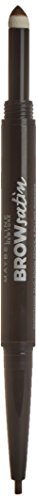 Maybelline New York Brow Satin Matita Eyebrow Umbrella, 02 Medium Brown