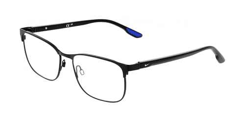 NIKE Gafas de Vista 5400 001 Matte Black montura escolar para niños de 53mm