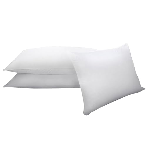 MGM Down Alternative Pillow - Luxury Hotel Bedding - Medium Firm Comfort - King