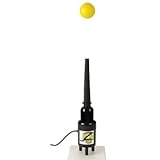 Hit Zone JR Tennis Air Tee | Ball Floats in Mid Air | Includes 8 Balls | Portable Training Aid for 7 & Under Junior Players | Great for Ages 2-7 | Practice at Home | Model HZ-T500 | Made in The USA