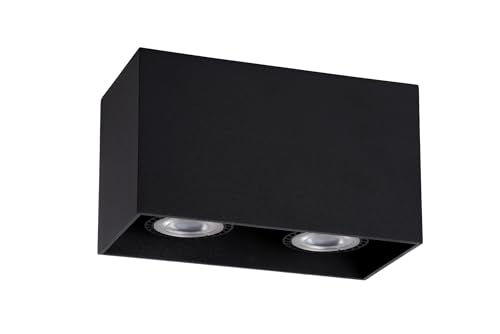 Lucide Faretto Da Soffitto Bodi, Angolare, Nero, GU10, A 2 Luci, Alluminio - 2