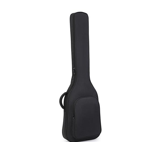 Thicken Guitar Bag Professional Bass Backpack Portable Electric Guitar Shoulder Waterproof Black Musician Cover Case (Color : Bass bag, Size : A)