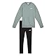 PUMA Damen Relaxed Sweat Suit TR Gestrickte Anzüge, Green Moon,