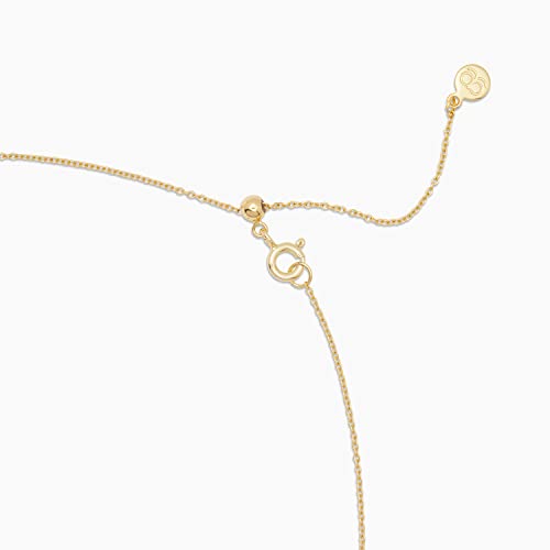 gorjana - Wilshire Adjustable Necklace 18-inch - 18k Gold Plated Brass - Elegant Interlocking Charm - Adjustable Slide Closure - Dainty Layering Staple - Lightweight Daily Wear3