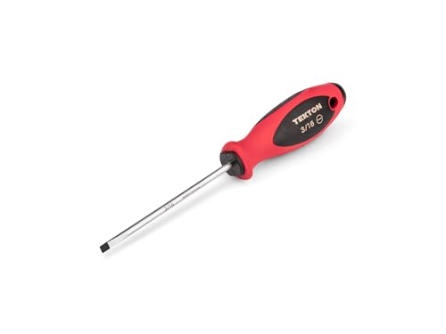 Image of TEKTON 3 /16 in. Slotted Screwdriver (4 in. Shank) | DWS07312