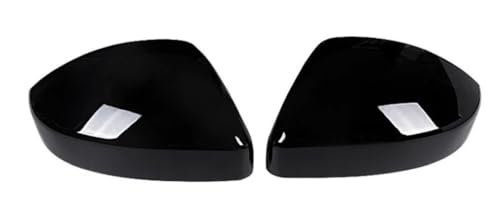 Coque de rétroviseur fibre carbone pour Range Velar au style gloss black élégant