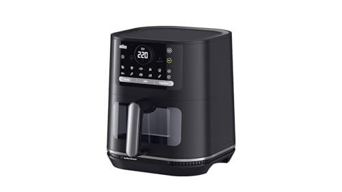 Braun MultiFry5 HF5073IBK, Nuova Friggitrice ad Aria 3-in-1, Capacità 6L, 20 Programmi di Cottura...