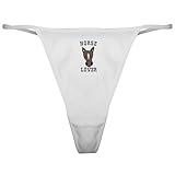CafePress HORSE LOVER Classic Thong Underwear, Funny Womens Panties