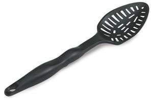 Vollrath 5284320 Black High-Heat Nylon 13-1/4 Slotted Spoon" - Image 2
