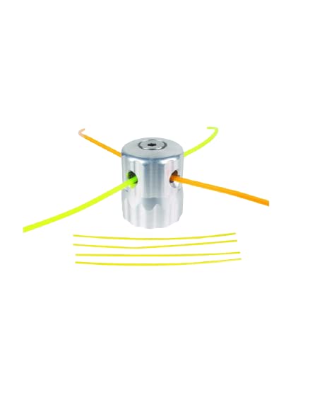 SAKAWA Desbrozadora Fija 28mm 52,7cc + Disco 2 P + Cabezal Aluminio + Disco 3 Puntas Pro