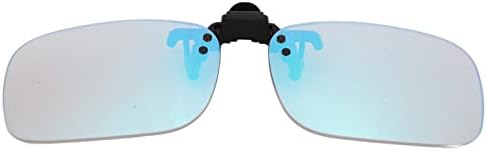 gernie Color Blind Glasses, Clip On Colorblind Glasses Impact Unisex Red and Green Blindness Correction Glasses for Red Green Blindness Indoor and Outdoor Use