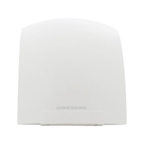 SuhoFutus Secador de manos automático con inducción 1200 W motor de cobre IPX4 clase de protección IPX4 montaje en pared para baño, oficina, hotel, escuelas, secado rápido sin contacto (blanco)