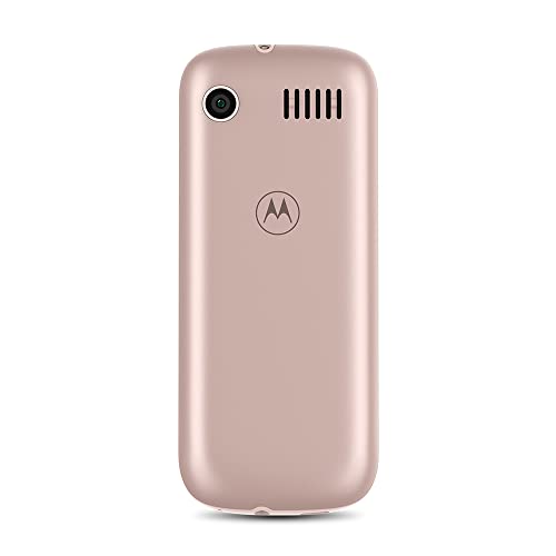 Image of Motorola a50 (Rose Gold) - Dual Sim Keypad Mobile with Expandable Memory Upto 32GB, Rear Camera, 1750 mAh Big Battery, 6 Indian Languages Input Support