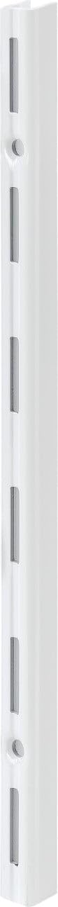 TrendLine Wandschiene 1-reihig weiß 150 x 1,5 cm Wandschiene