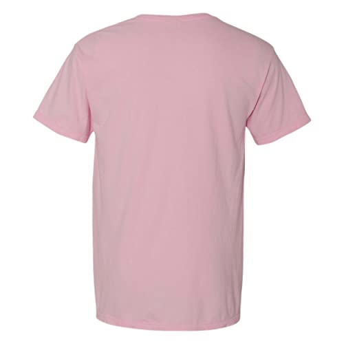 Image of Comfort Colors Men's Adult Short Sleeve Pocket Tee, Style 6030 (Large, Blossom)