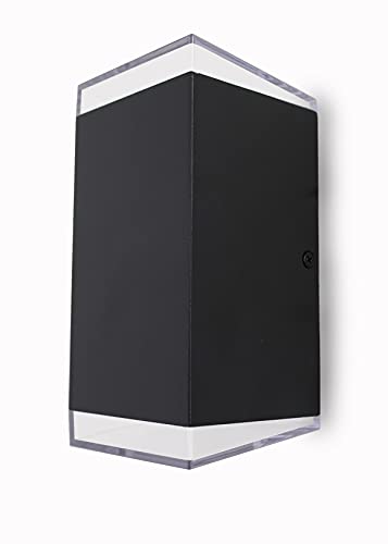 Lampe murale d'extérieur à LED Jona noir UpDown 2x3 W 3000K 10833 Cover