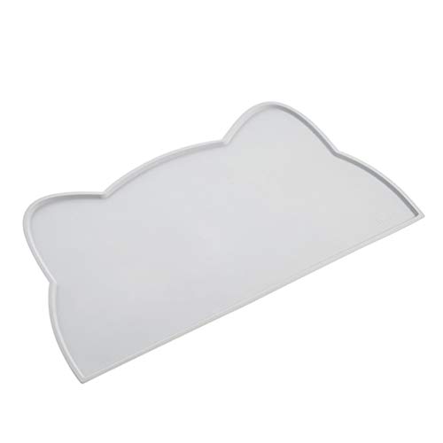 VILLCASE Tapete de AlimentaÃ§Ã£o de Alimentos Tapete de Silicone para Alimentos para CÃ£es Tapete pa