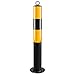 Produktbild UYSELA Stationäre Parkpoller, Rostfreier Stahl, Einfahrtspollerpfosten, Langlebige Parksperren, 600 Mm Sicherheitspollerpfosten Mit Schrauben (600 X 76 Mm)/600 * 76Mm