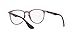 Ray-Ban Womens RX7046 Erika Round Prescription Eyewear Frames, Transparent Violet/Demo Lens, 51 mm
