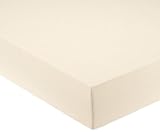 Spannbetttuch für Wiegen Pinolino 540004-6 - Spannbetttuch für Wiegen, Jersey, natur