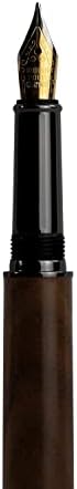 GLUTHOLZ Penna stilografica WELSH fatta mano in legno (NOCE) | Penna stilografica tornita a mano con confezione regalo | Il regalo perfetto per gli amanti del pezzo unico GLUTHOLZ Penna stilografica WELSH fatta mano in legno (NOCE) | Penna stilografica tornita a mano con confezione regalo | Il regalo perfetto per gli amanti del pezzo unico