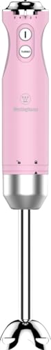 Westinghouse Rétro Mixeur Plongeant, 4 Vitesses + Turbo, Lame en Acier Inoxydable, Pied Mixeur...