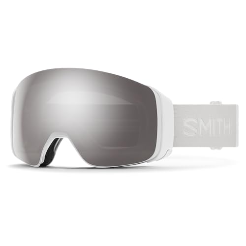 SMITH OPTICS I/O MAG 4D Ski- Snowboardbrille WHITE VAPOR 22 - ChromaPOP Platinum Mirror Sun NEU