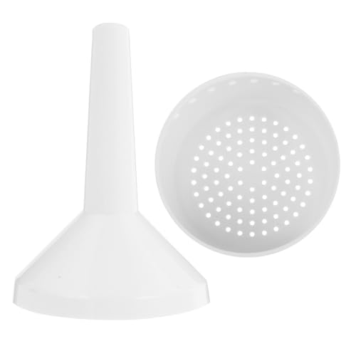 Iplusmile 09185AKAPY3329WE39T Buchner Funnel Laboratory Filtration Chemistry Filter Funnel Polypropylene Filter Stem Length Lightweight Autoclavable cover