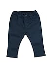 Pantalón pitillo con cintura elástica bebé color marino, 77155 PEGROCK